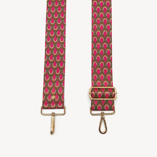 Correa Rosa Pavo Real - Accesorio Vibrante Inspirado en Plumas