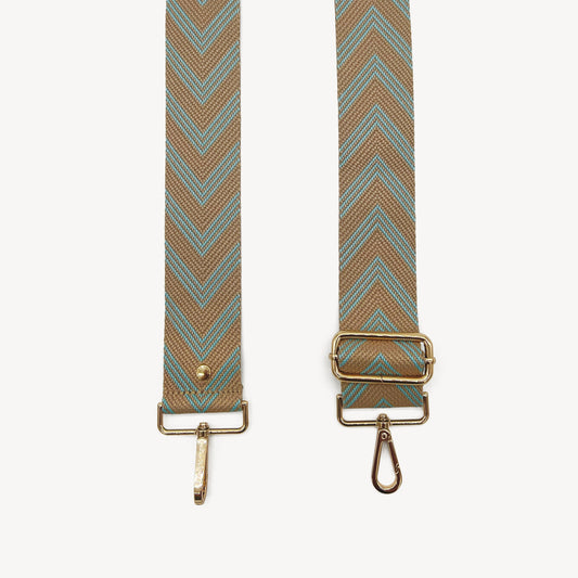 Correa de flecha azul claro y arena – Toque elegante y sutil