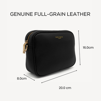 Bolso bandolera Lyla en negro elegante