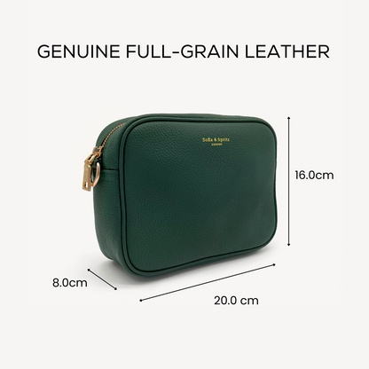 Bolso bandolera Lyla en verde Racing